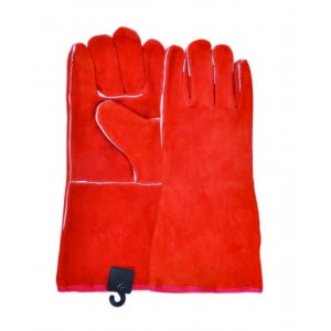 Different types 14 inches split leather gloves